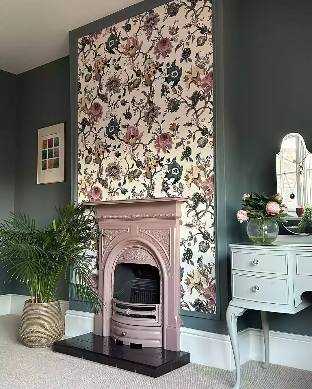 36 Stunning Painted Fireplace Ideas to Transform Your Living Space 37 Go All in With an Accent Wall