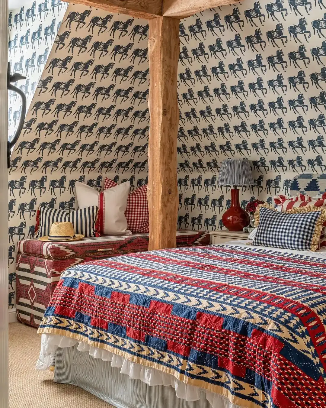16 Western Bedroom Ideas That Transform Your Space Go All in on Pattern
