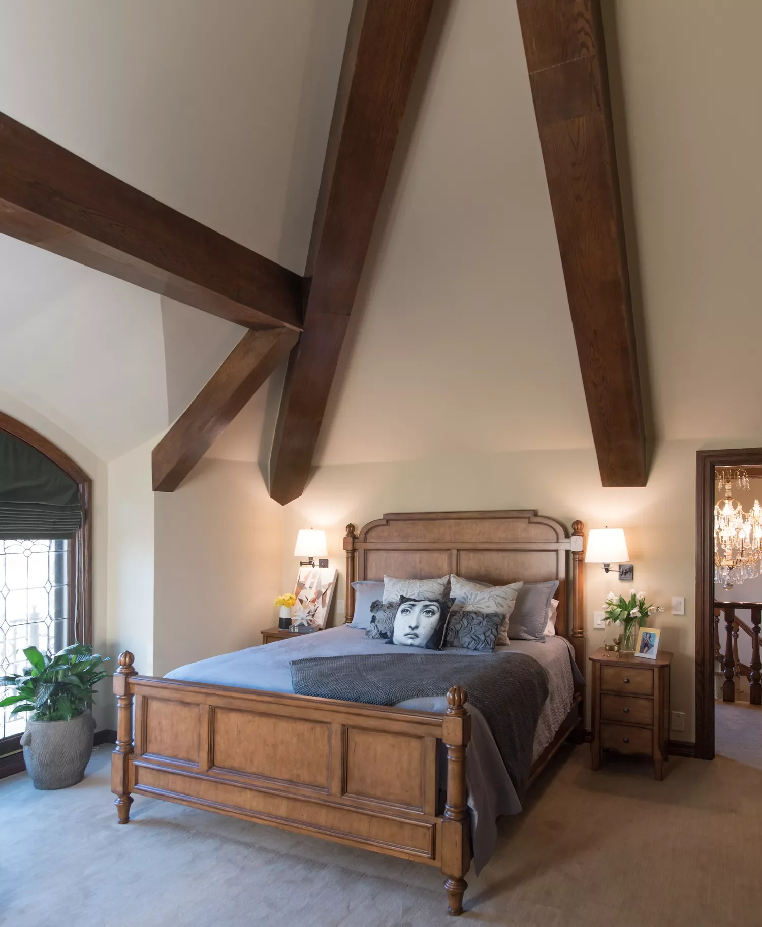 38 Stunning Ceiling Beam Ideas to Transform Your Home 14 Go Big and Sculptural