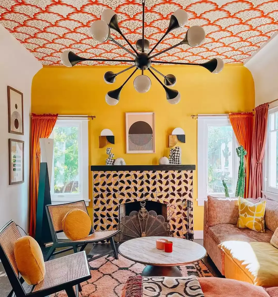 20 Stunning Yellow Living Room Ideas That Will Transform Your Space 8 Go Bold and Maximal