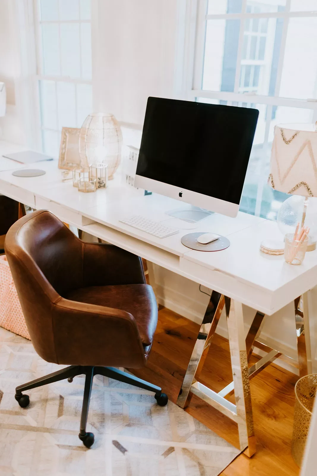 30 Stunning Home Office Rug Ideas to Transform Your Work-From-Home Space Go Geometric