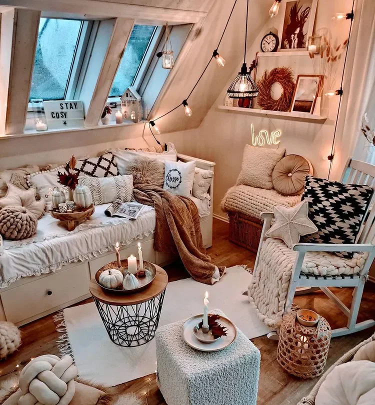 40 Effortless Modern Fall Decorating Ideas That Feel Just Right 27 Go Maximalist