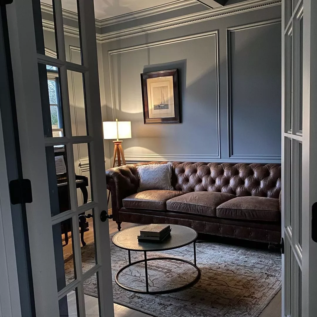 30 Stunning Dark Brown Sofa Living Room Ideas You'll Love 14 Go Parisian No Matter Where You Live