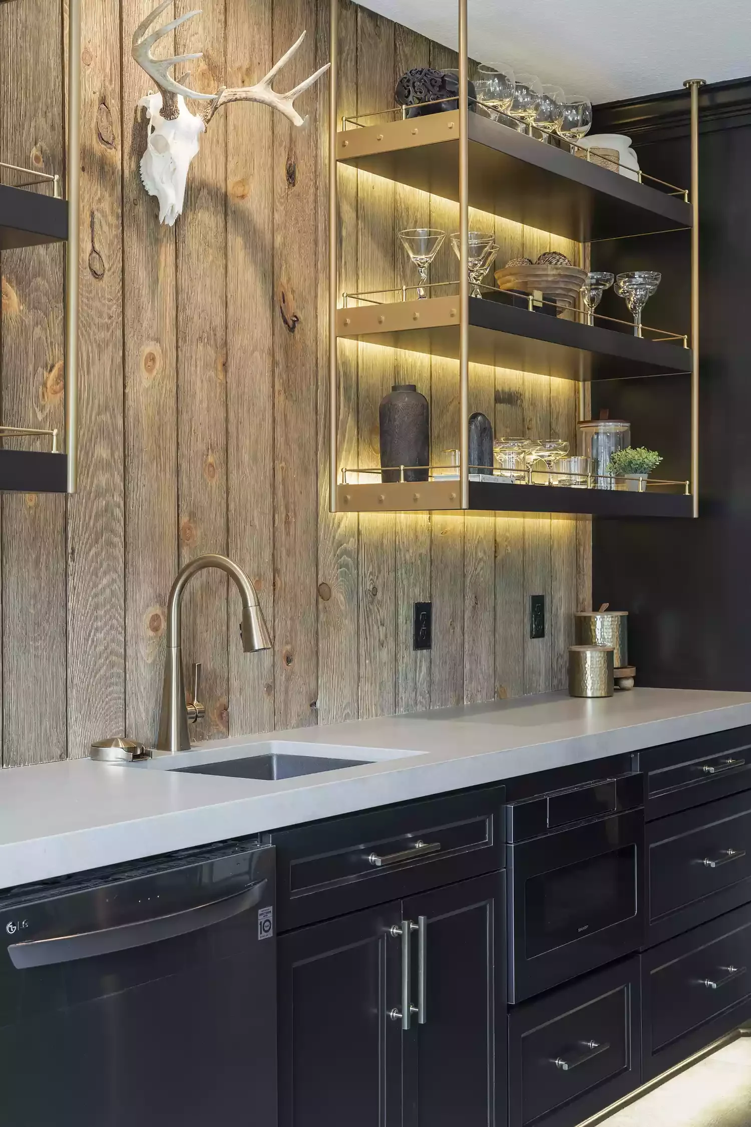 24 Creative Basement Wall Ideas That Will Transform Your Lower Level 21 Go Rustic With Wood Paneling
