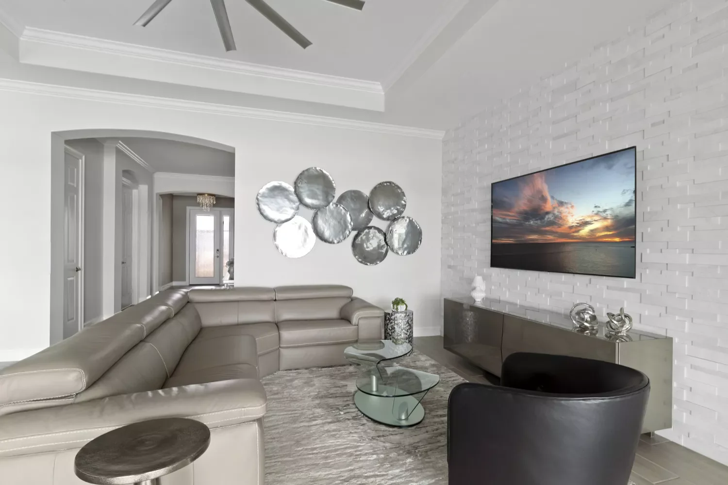 30 Statement-Making Living Room Wall Art Ideas That Transform Your Space 1 Go Sculptural