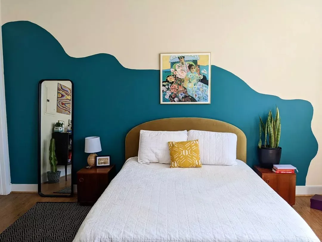 32 Stunning Teal Bedroom Designs That Will Transform Your Space 14 Go Squiggly