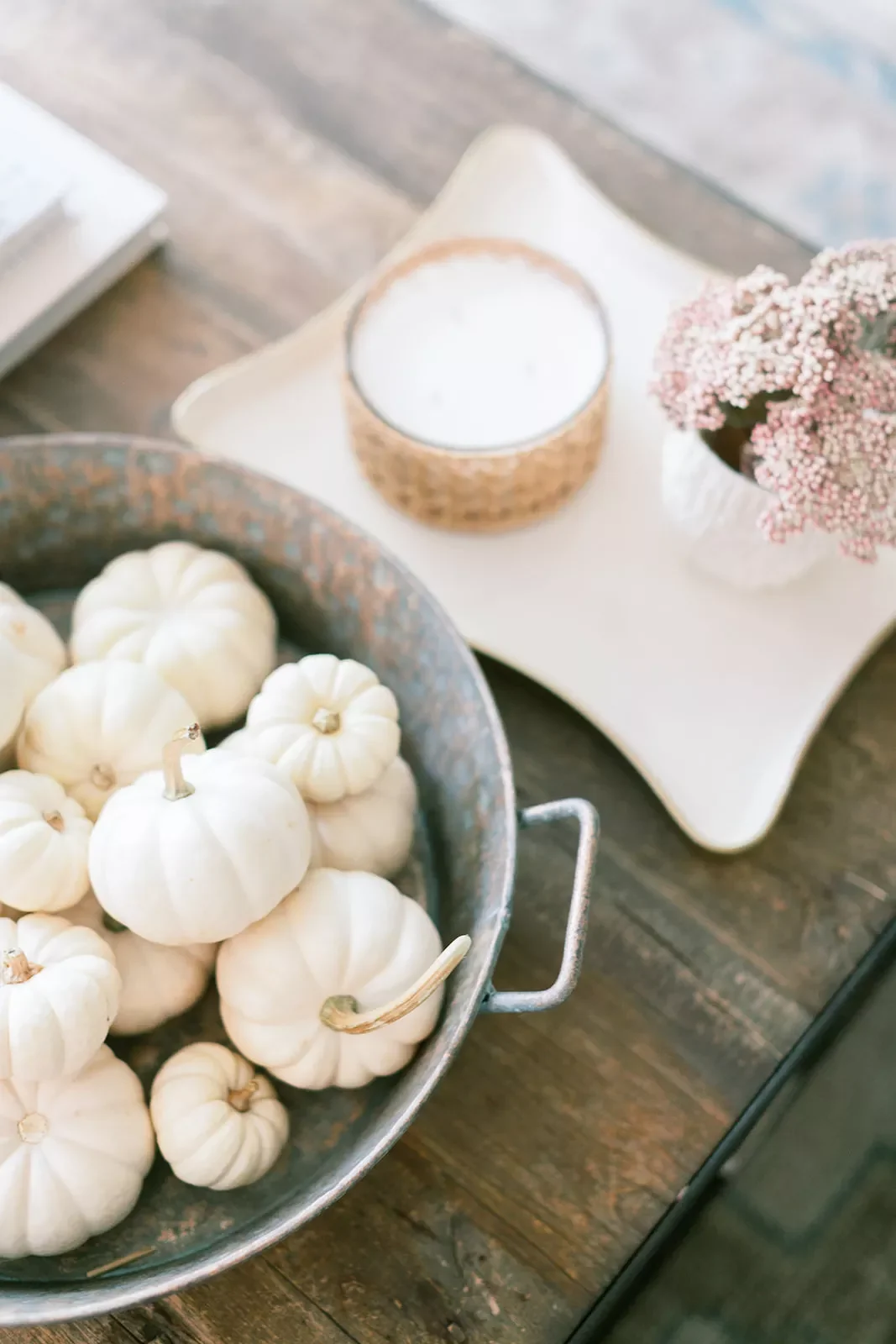 23 Stunning Natural Fall Decorations to Transform Your Home This Autumn 4 Go With White Pumpkins
