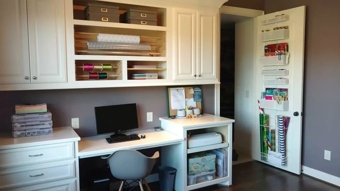 18 Creative Gift Wrap Storage Solutions That Banish Holiday Clutter Go for Built-In Storage