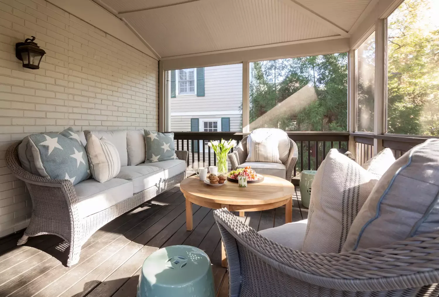 38 Charming Farmhouse Porch Ideas That Create the Perfect Welcome 38 Go for Comfort