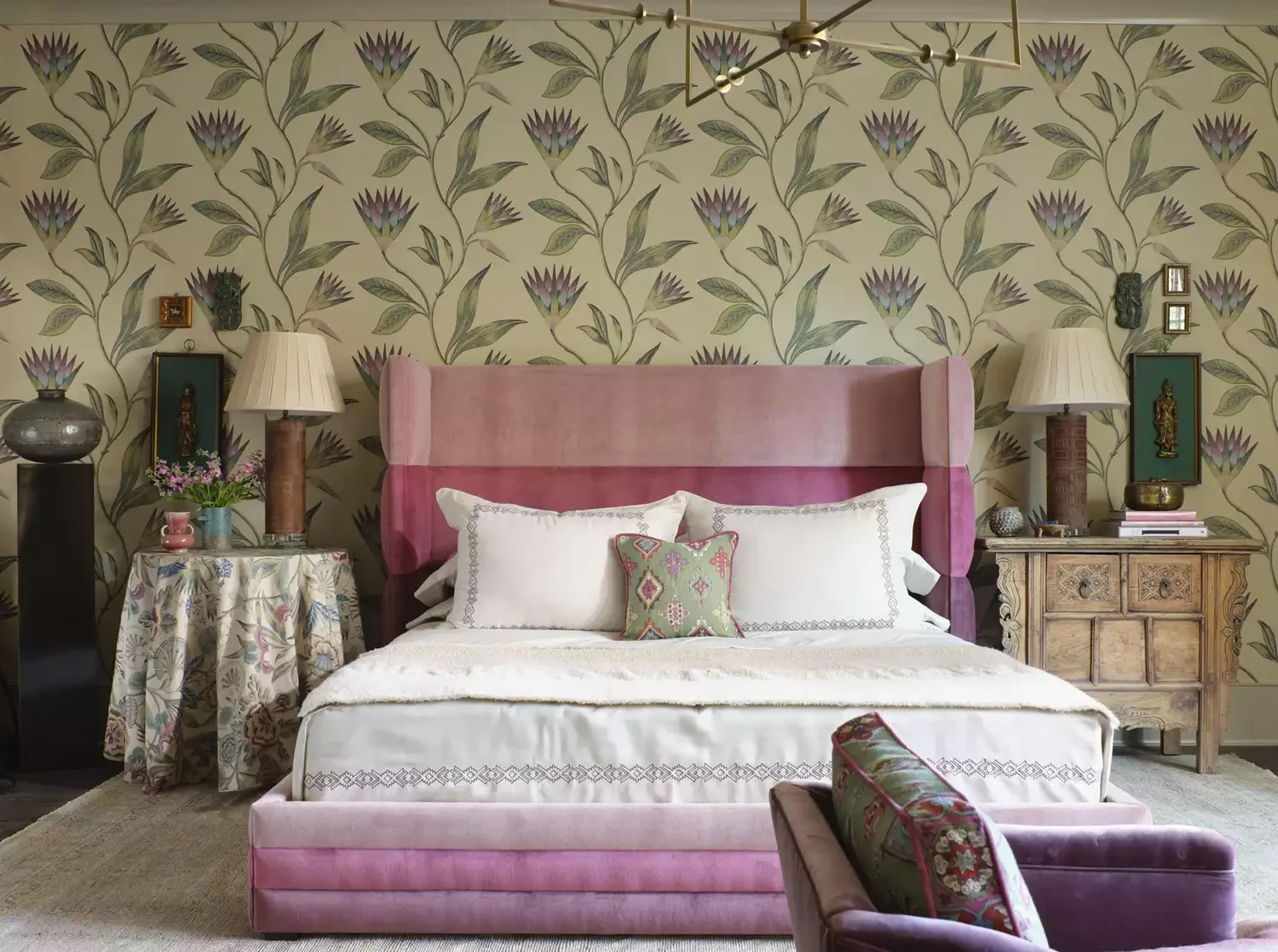 41 Cozy Earth-Inspired Bedroom Ideas That Will Transform Your Sleep Space 21 Go for a Garden Look