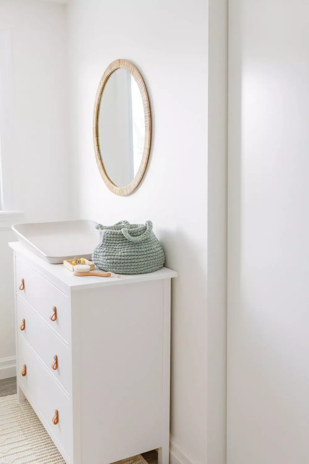 27 Beautiful Sage Green Nursery Ideas to Create Your Baby's Peaceful Haven 12 Go for a Single Sage Accent