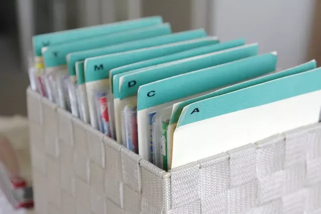 10 Stylish CD Storage Solutions That Transform Your Music Collection Go for an Old Fashioned Card Filing System