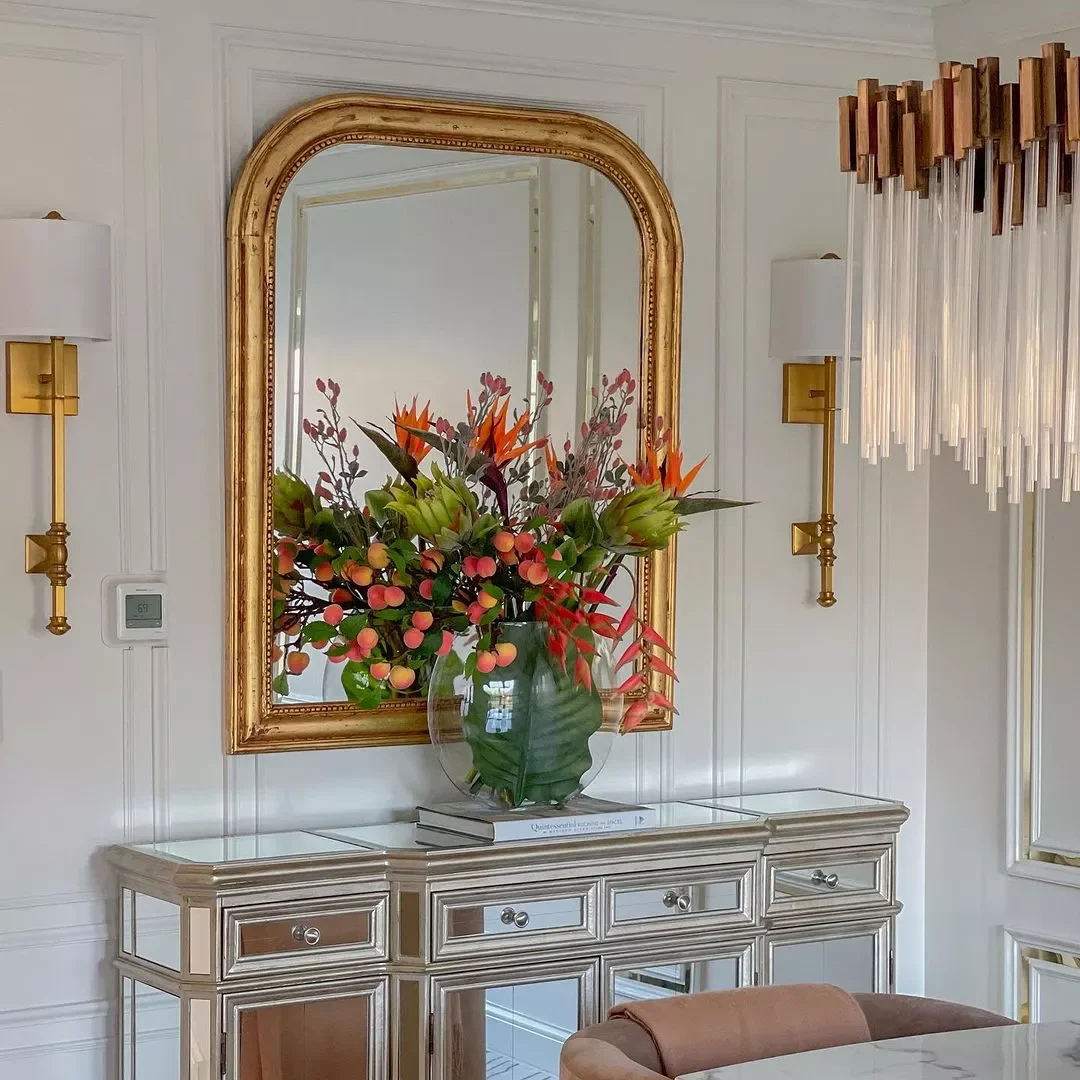 51 Stunning Entryway Mirror Ideas That Will Transform Your Space Go for the Gold