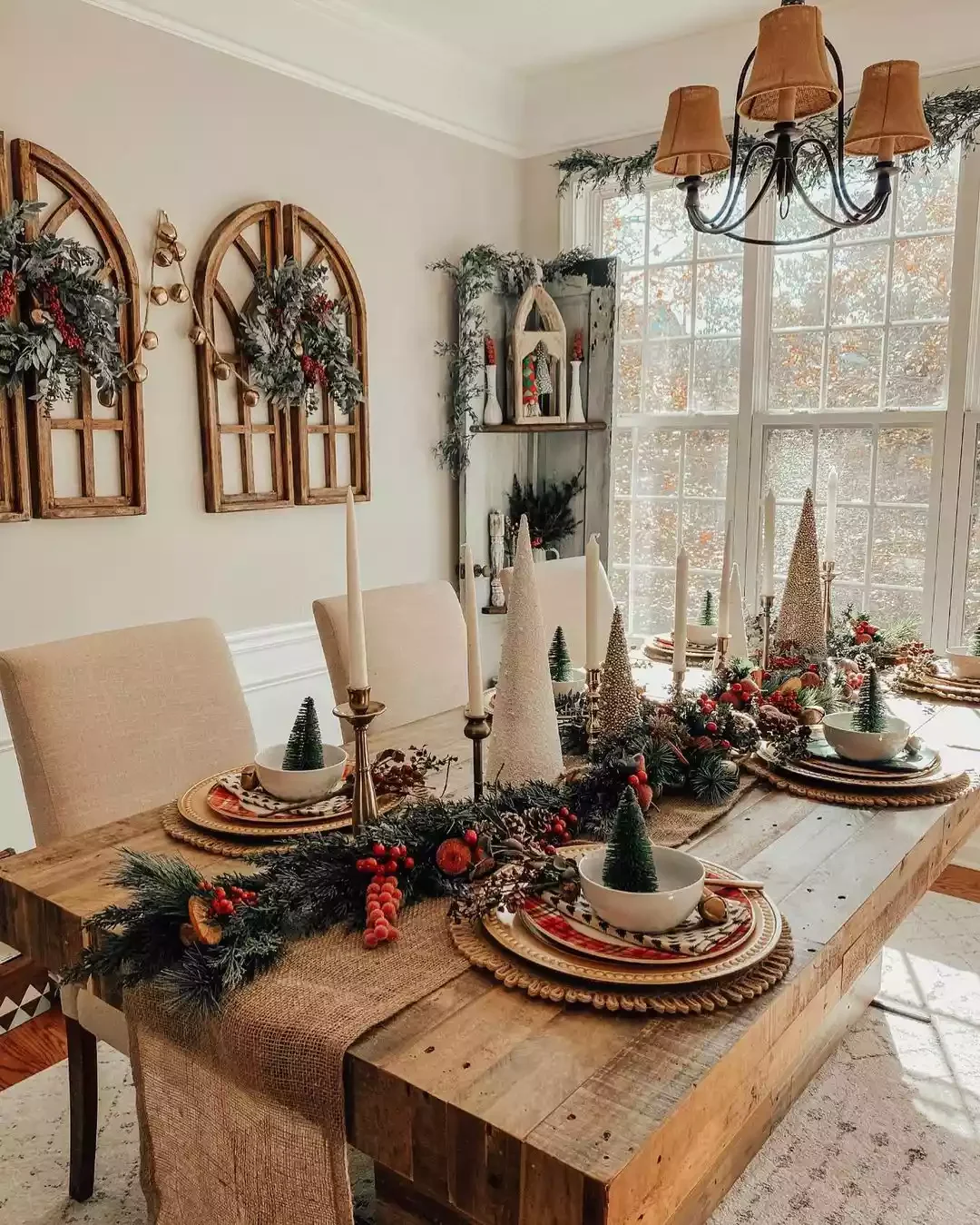 32 Stunning Christmas Wall Decorating Ideas to Transform Your Home Into a Holiday Haven 17 Gold Jingle Bells