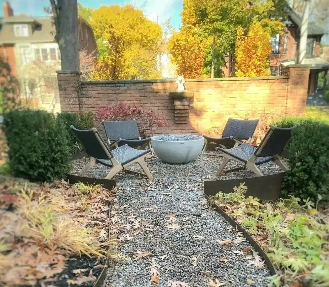 24 Creative River Rock Ideas to Transform Your Outdoor Space Gravel Fire Pit Area