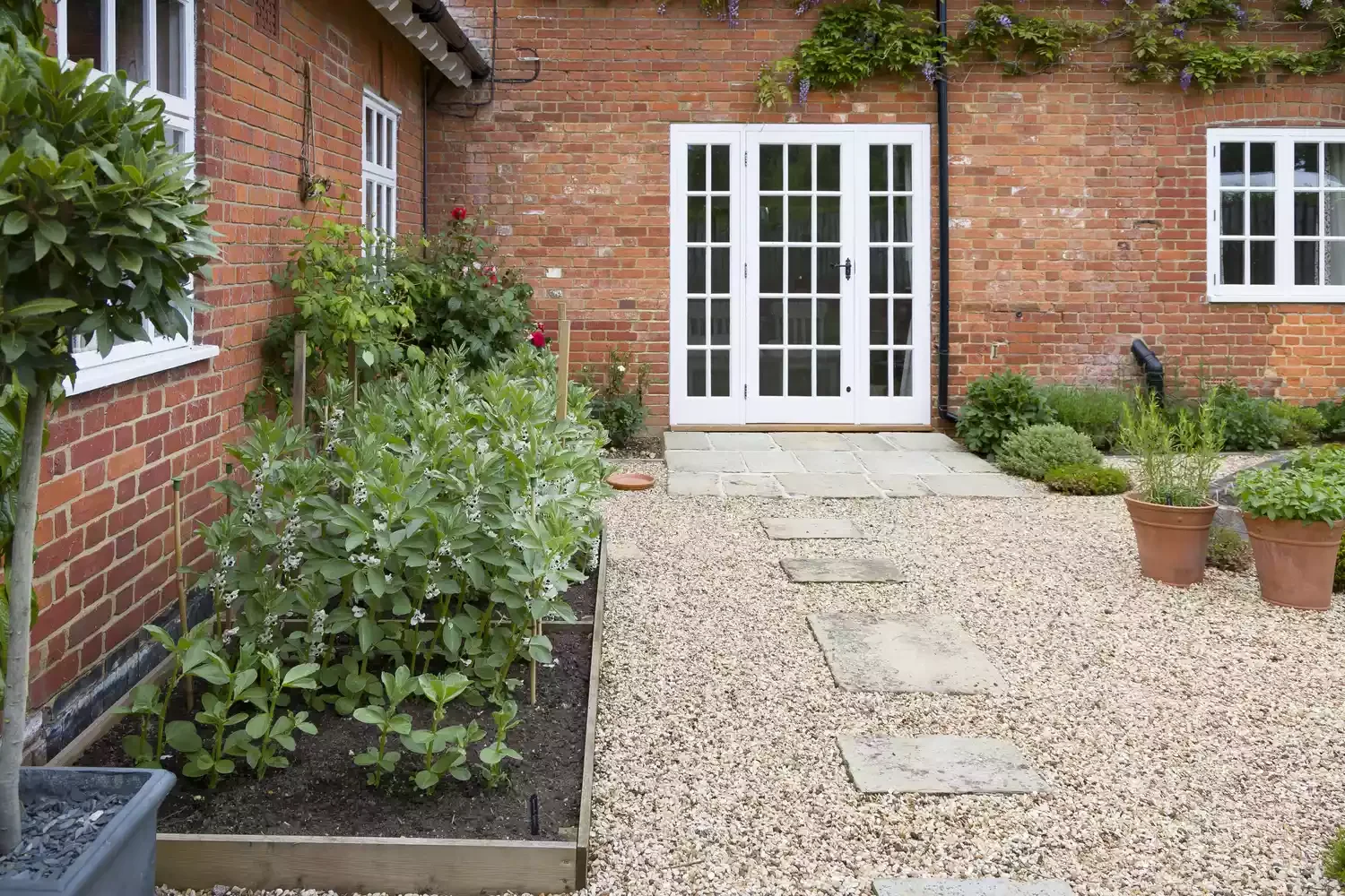 Gravel Garden Path