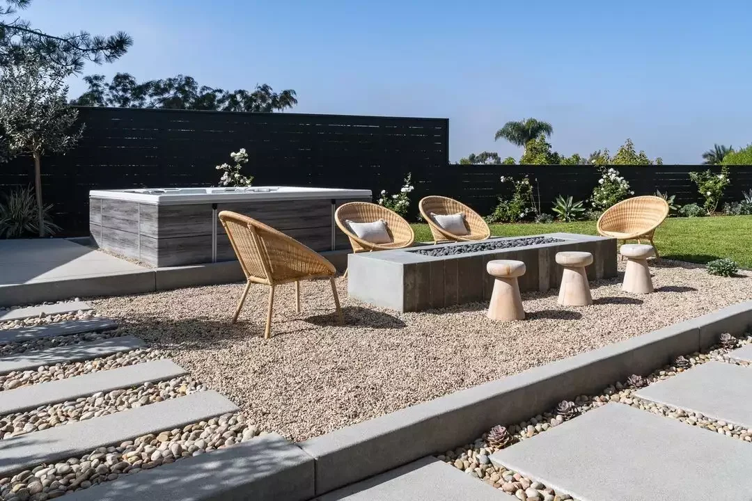 24 Creative River Rock Ideas to Transform Your Outdoor Space Gravel Patio
