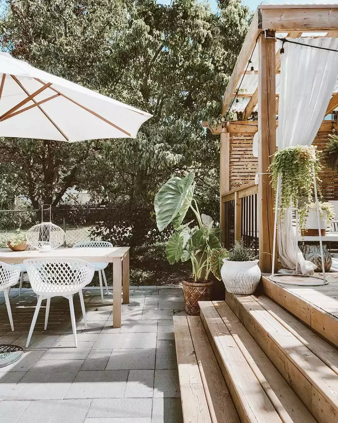 26 Stunning Stone Patio Designs Perfect for Every Outdoor Space 10 Gray Concrete Stone Patio