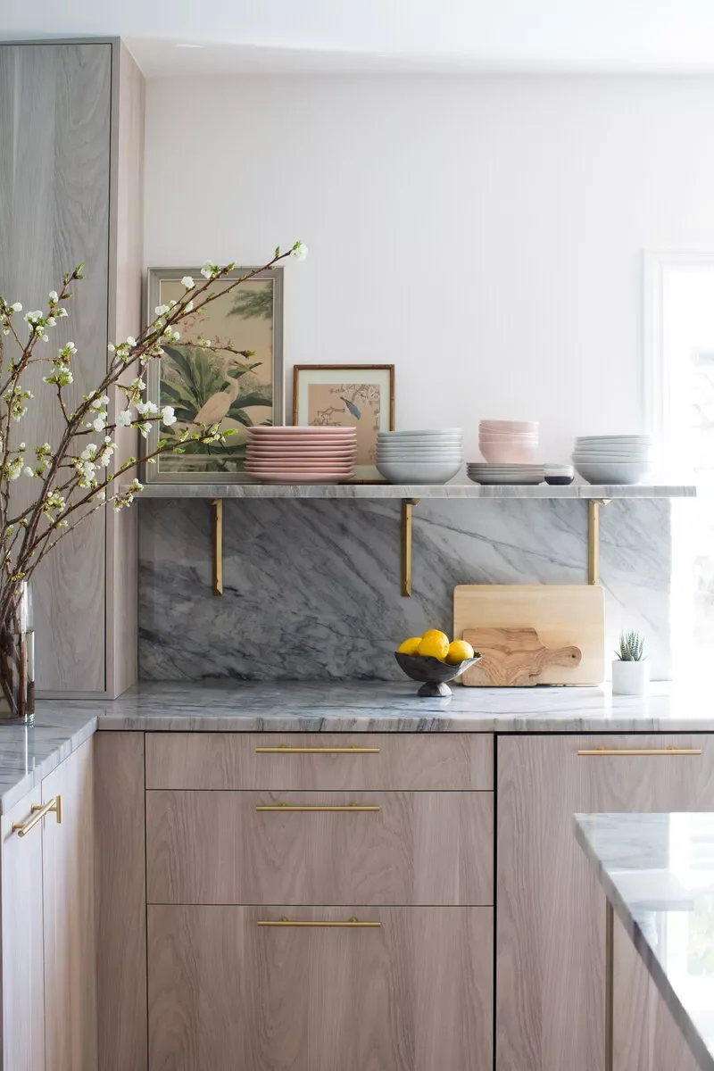 42 Stunning Kitchen Countertop Ideas to Transform Your Space Gray Marble Countertops