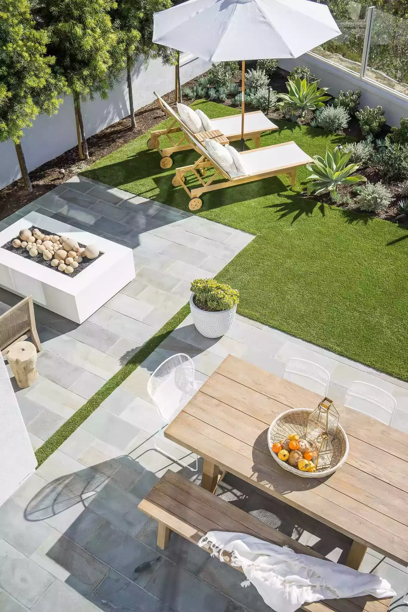 16 Creative Patio Extension Ideas to Maximize Your Outdoor Living Space 5 Gray Stone Patio Extension
