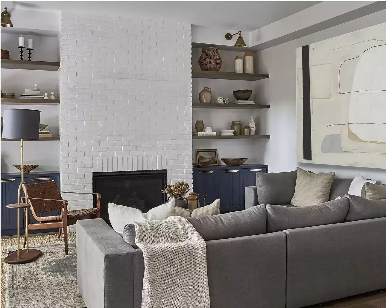43 Stunning Gray Living Room Ideas That Create the Perfect Serene Haven 17 Gray Transitional Living Room