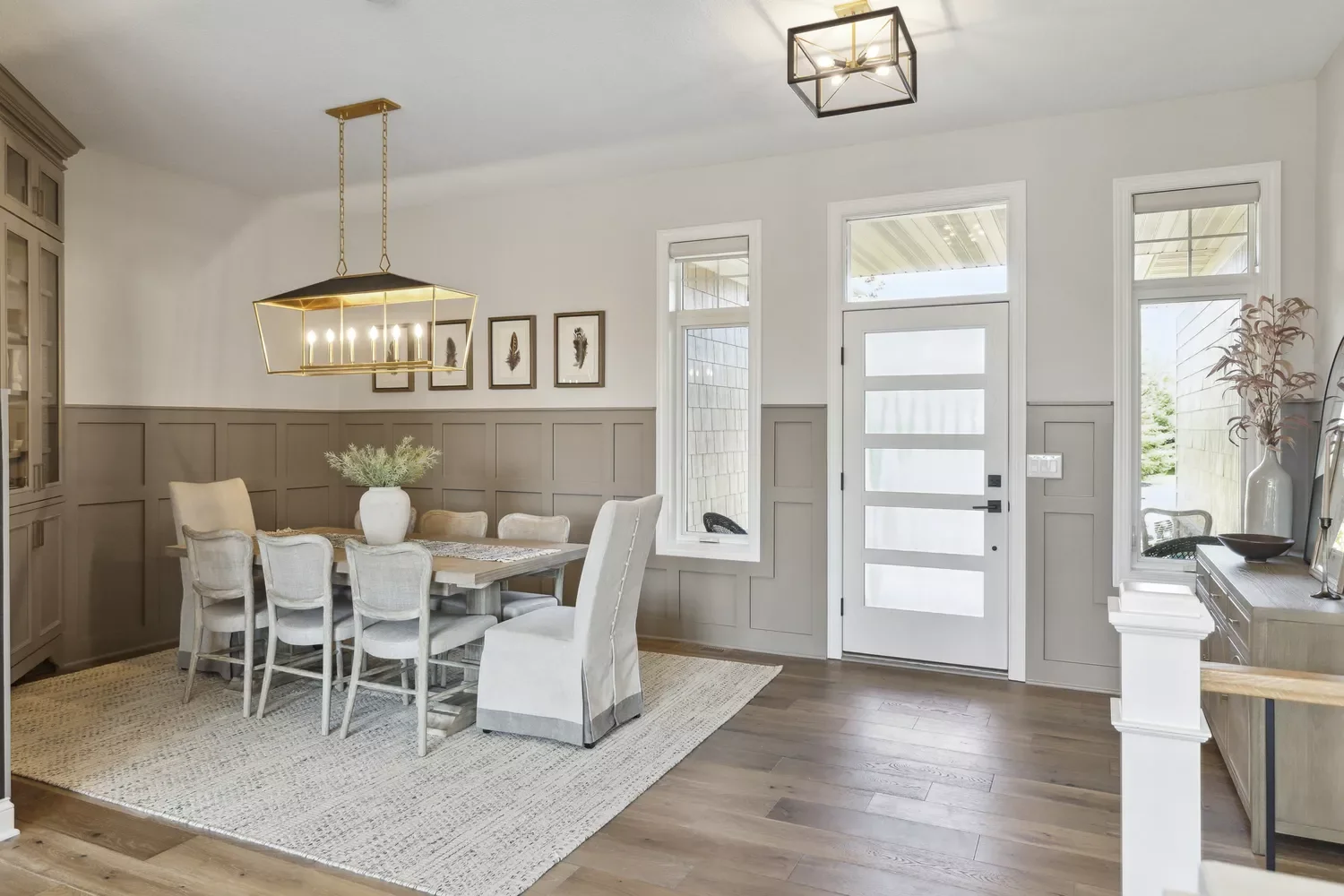 32 Stunning Dining Room Wainscoting Ideas That Will Transform Your Space Gray Wainscoting