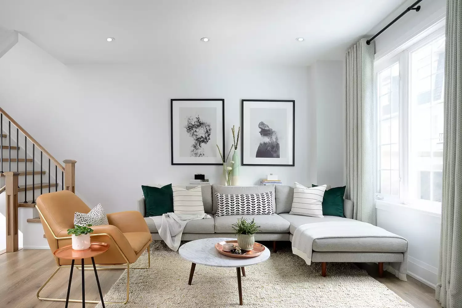 52 Stunning Living Room Curtain Ideas That Transform Any Space 15 Grommet Curtains