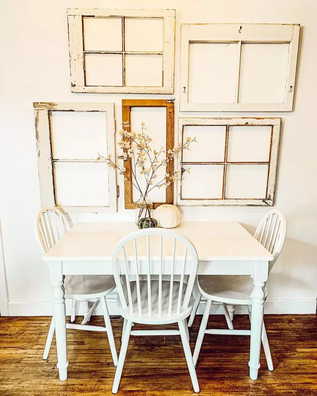38 Vintage Window Frame Ideas That Transform Any Space 6 Group Them Together