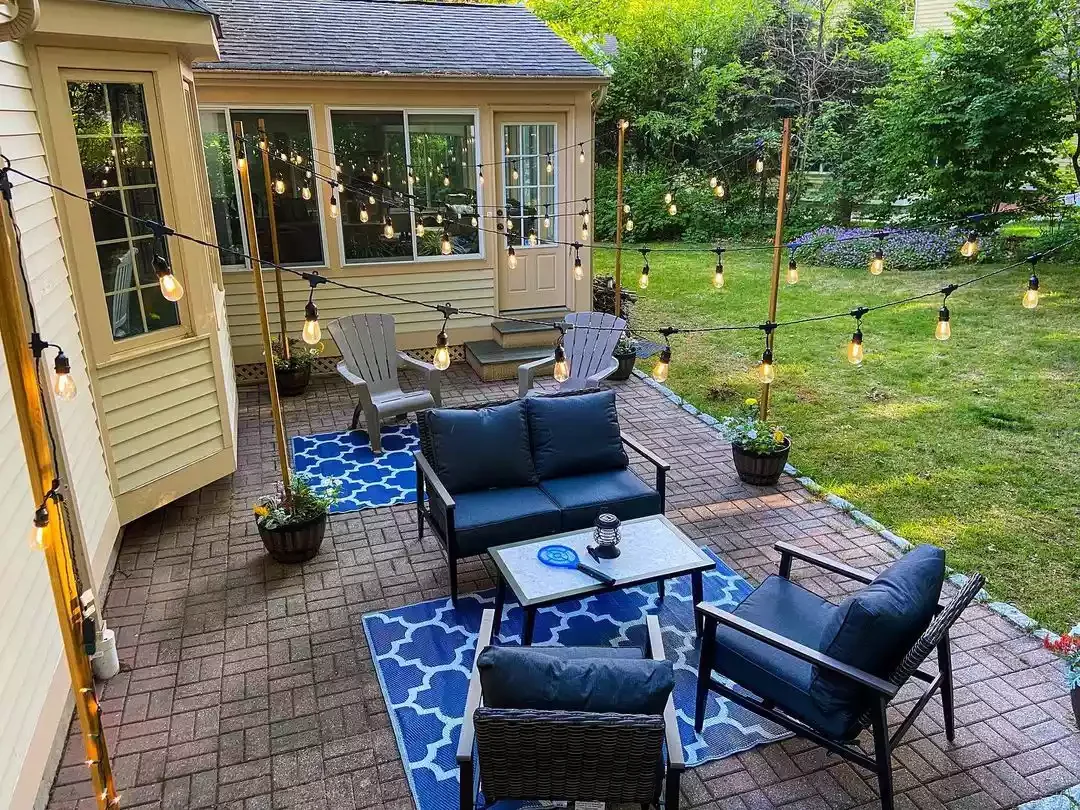 30 Beautiful Ways to Transform Your Patio with String Lights 17 Grow Various Blooms
