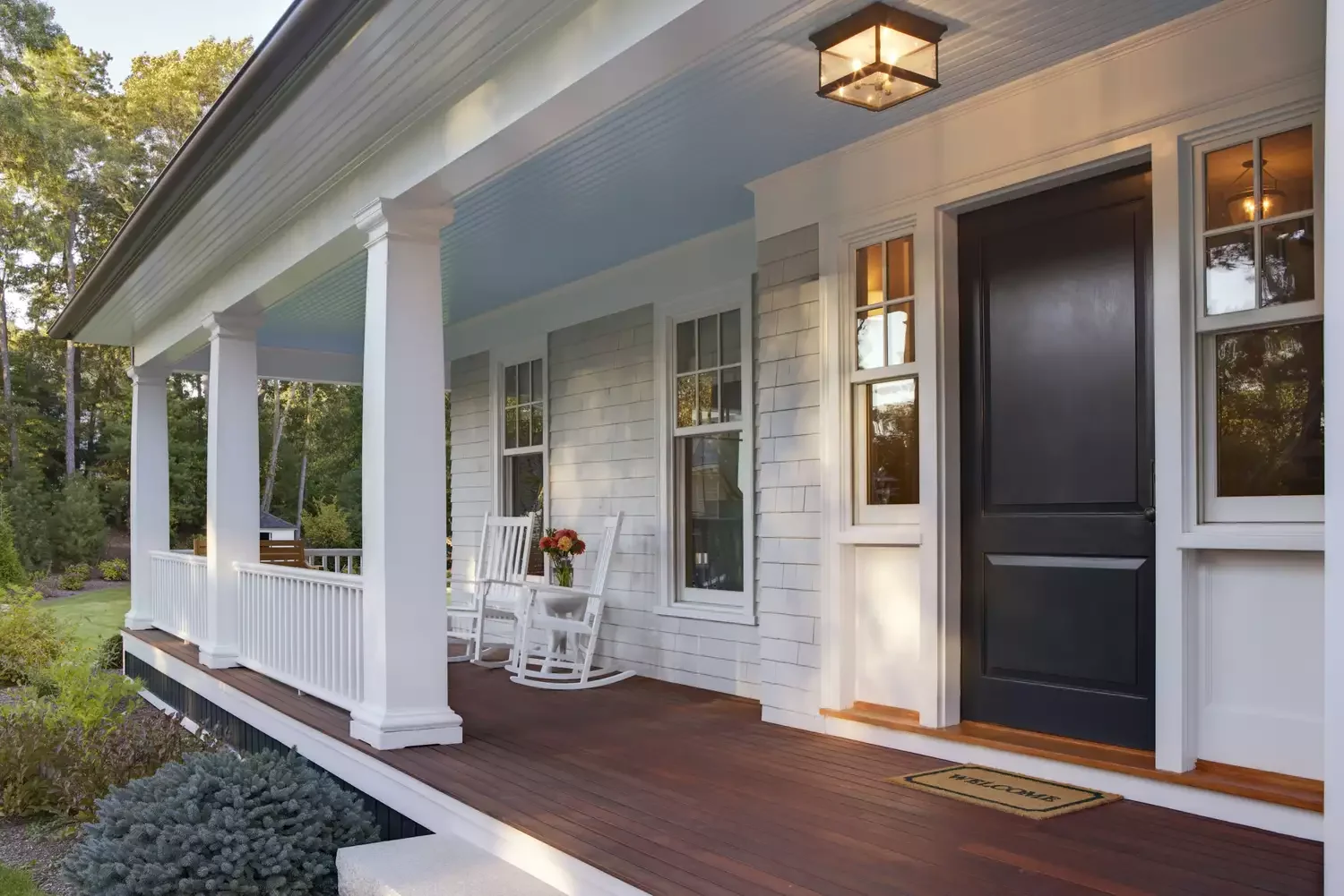 27 Stunning Porch Ceiling Designs That Will Transform Your Outdoor Space 11 Haint Blue Porch Ceiling