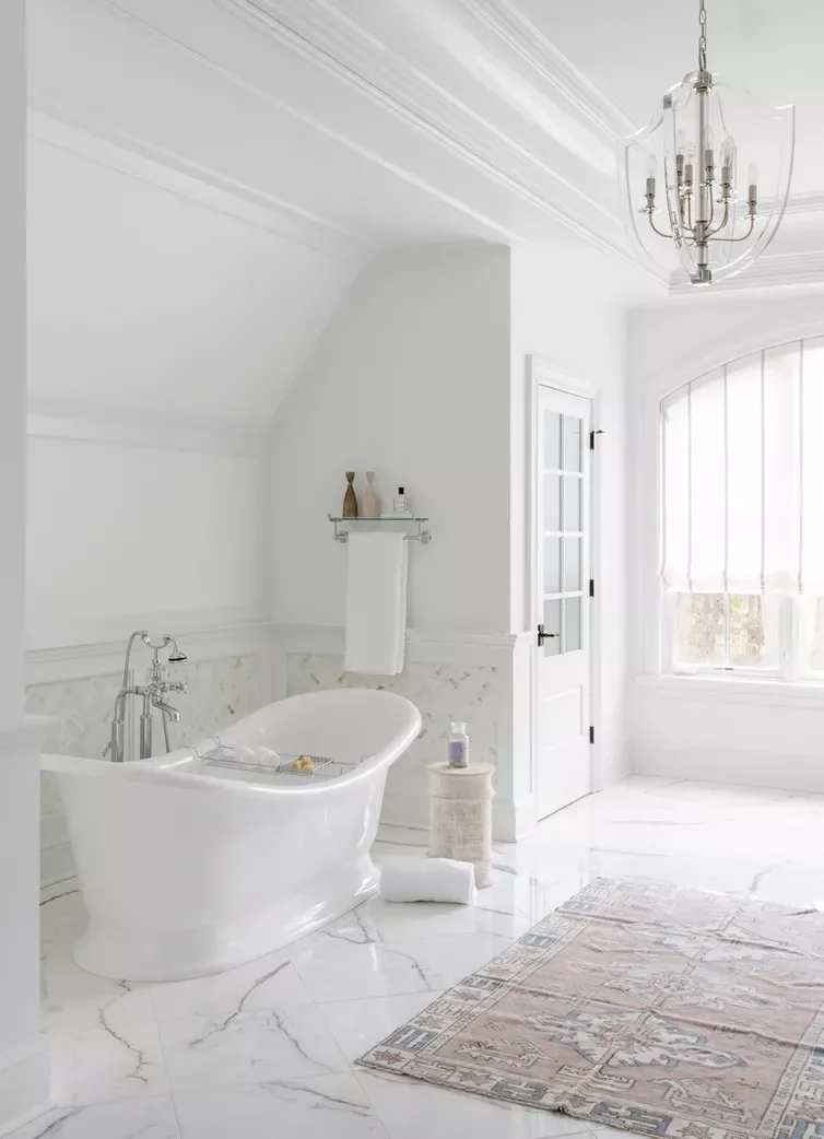 30 Stunning Bathroom Door Designs That Will Transform Your Space 11 Half-Glass Door