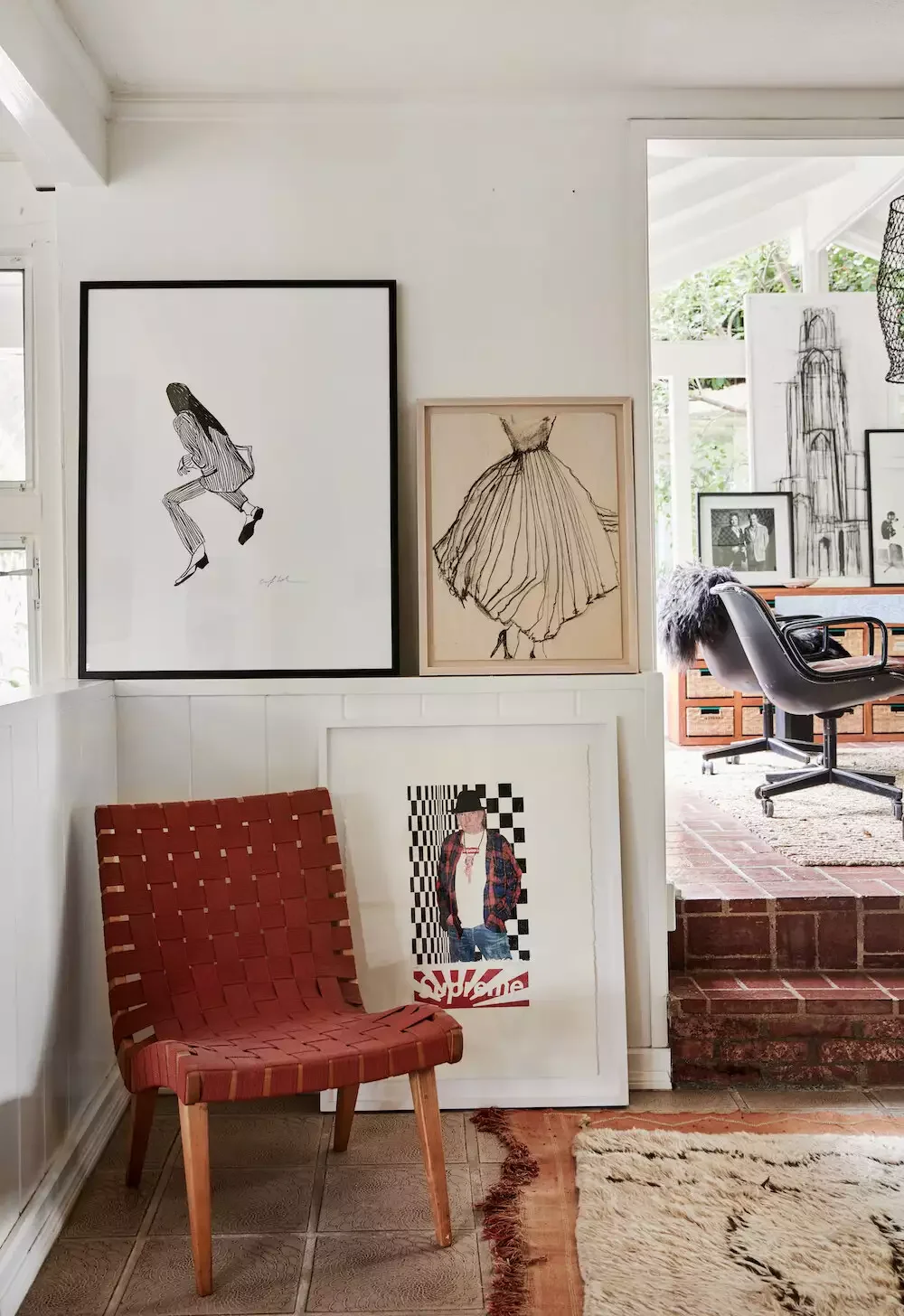 42 Stunning Half-Wall Paneling Ideas to Transform Your Home 4 Half-Wall Ledge