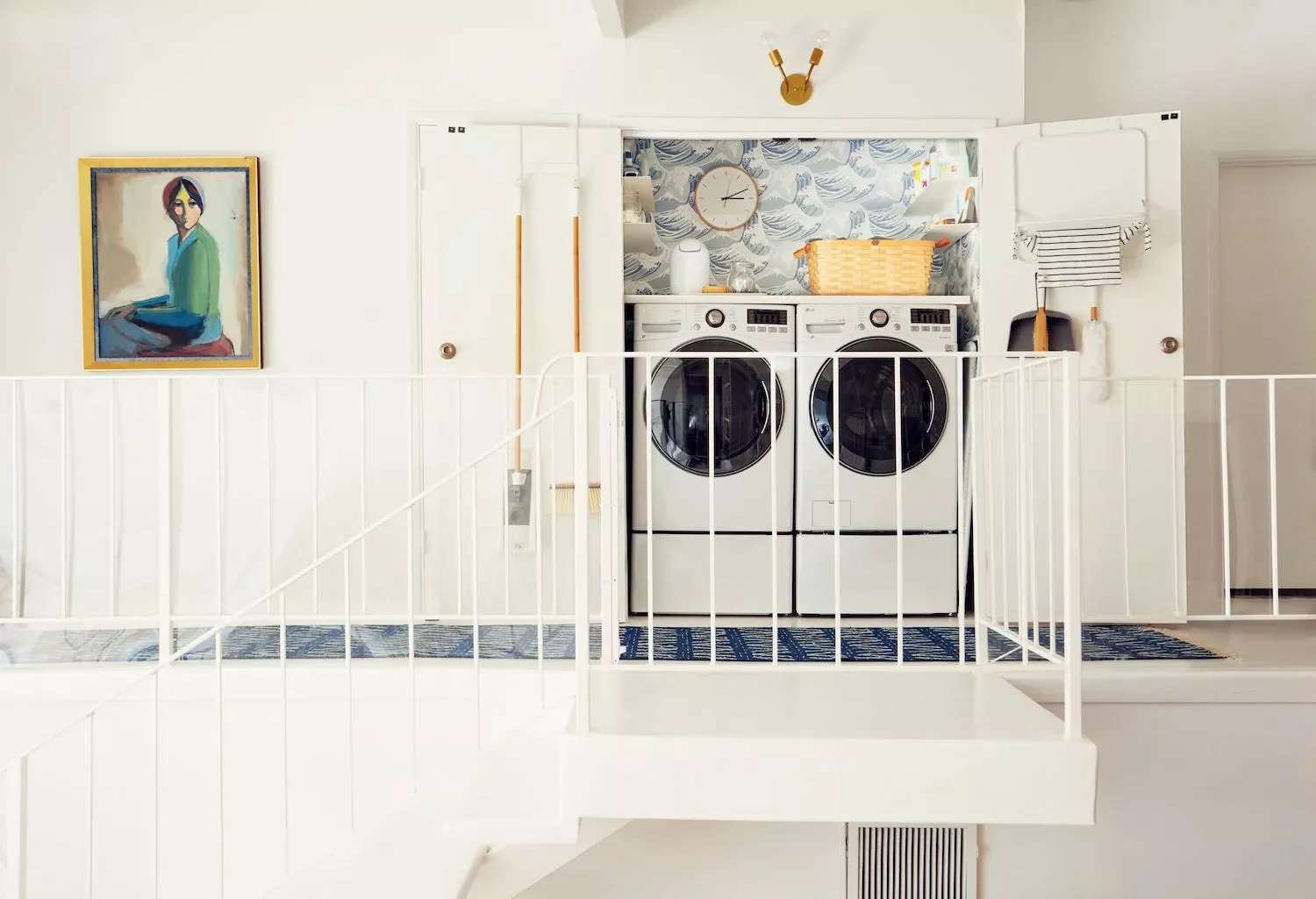 Hall Laundry Closet