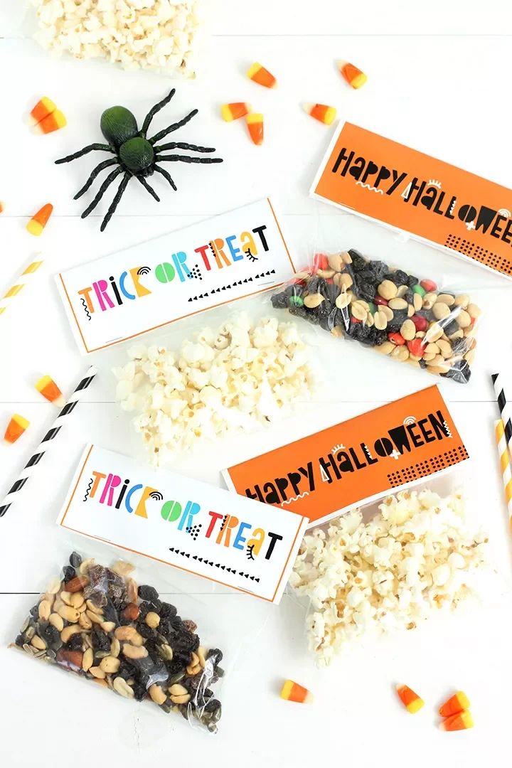 80 Quick Halloween Crafts You Can Complete in One Day 68 Halloween Treat Bags