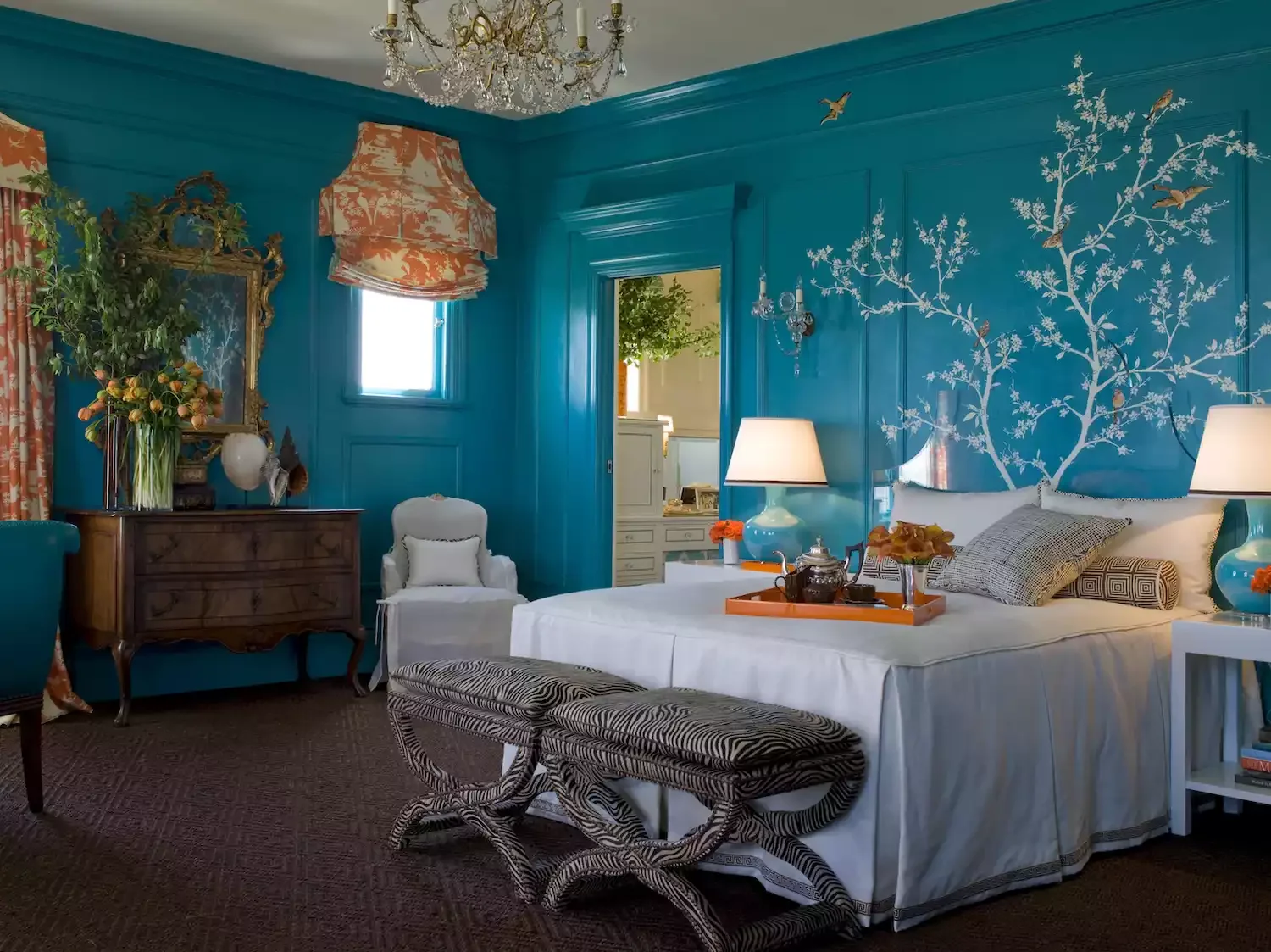 66 Creative Ways to Transform the Wall Above Your Bed Into a Stunning Focal Point Hand-Painted Mural