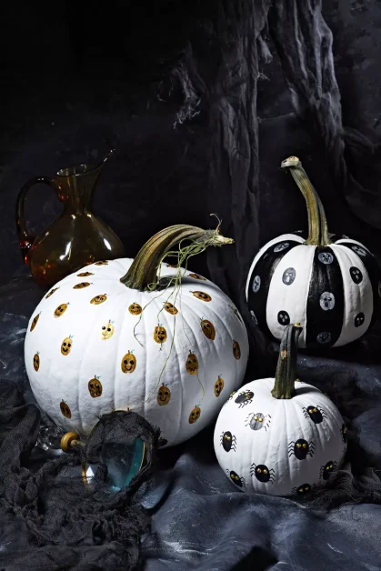 25 Elegant White Pumpkin Ideas for Stunning Fall Decor 19 Hand Painted Pumpkin Art Projects 1