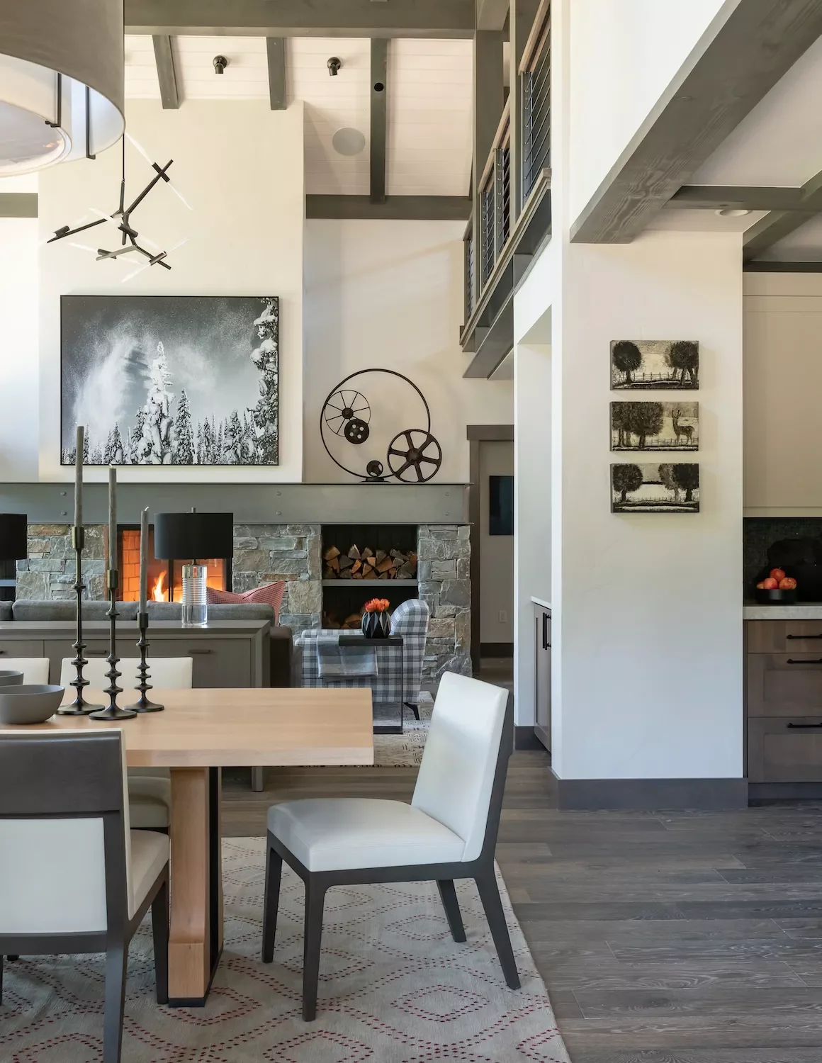 57 Stunning Fireplace Decorating Ideas to Transform Your Living Space 30 Hang Black-and-White Photos