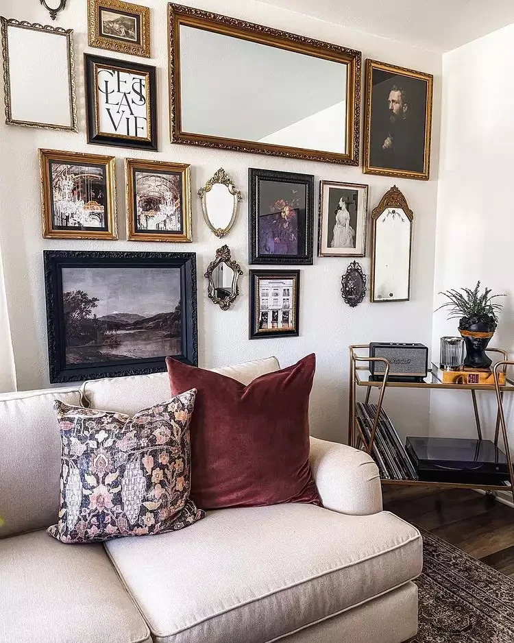 47 Brilliant Small Living Room Ideas That Make Every Square Foot Count 9 Hang Decorative Mirrors