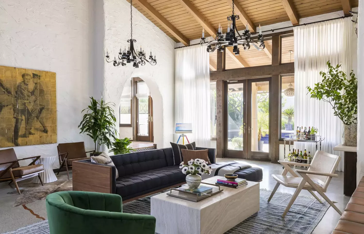 92 Living Room Styling Ideas That Will Transform Your Space Hang Double Chandeliers