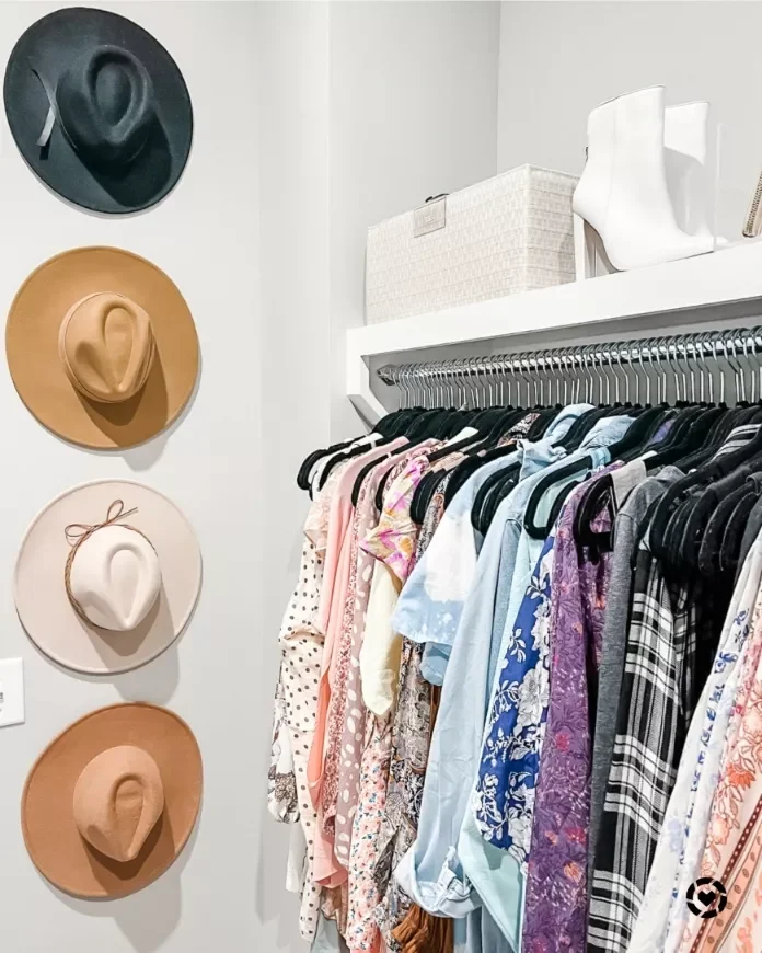 49 Brilliant Storage Solutions to Transform Every Room in Your Home Hang Hats on the Wall