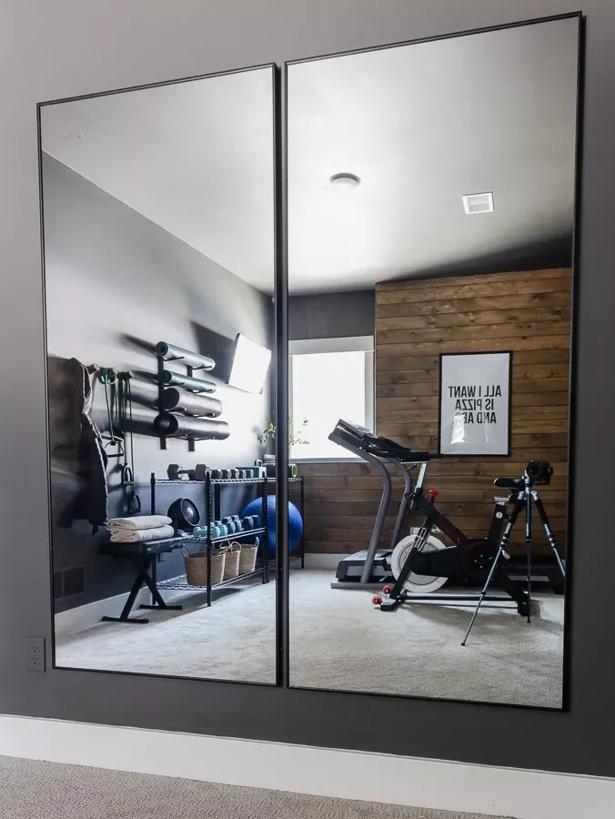37 Inspiring Home Gym Design Ideas That'll Transform Your Workout Space Hang Large Wall Mirrors