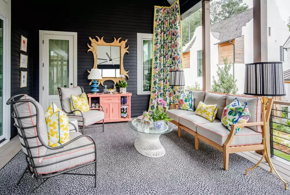 62 Stunning Screen Porch Ideas to Create the Perfect Indoor-Outdoor Retreat Hang Porch Curtains