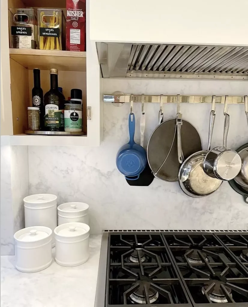 50 Brilliant Small Kitchen Storage Solutions That Will Transform Your Space Hang Pots and Pans in a Small Space