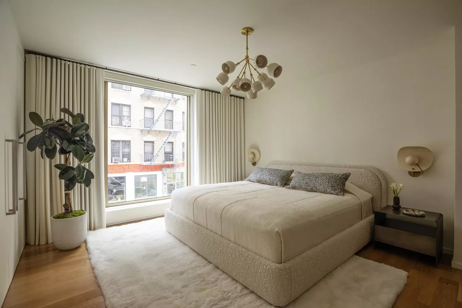35 Creative Apartment Bedroom Ideas to Transform Your Small Space 36 Hang Room-Darkening Curtains
