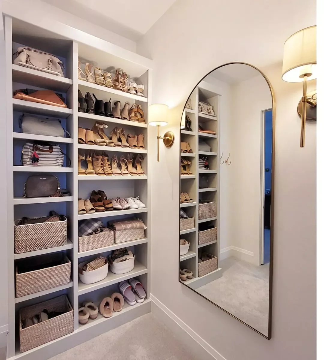 15 Brilliant Closet Lighting Solutions to Transform Your Wardrobe Space Hang Sconces