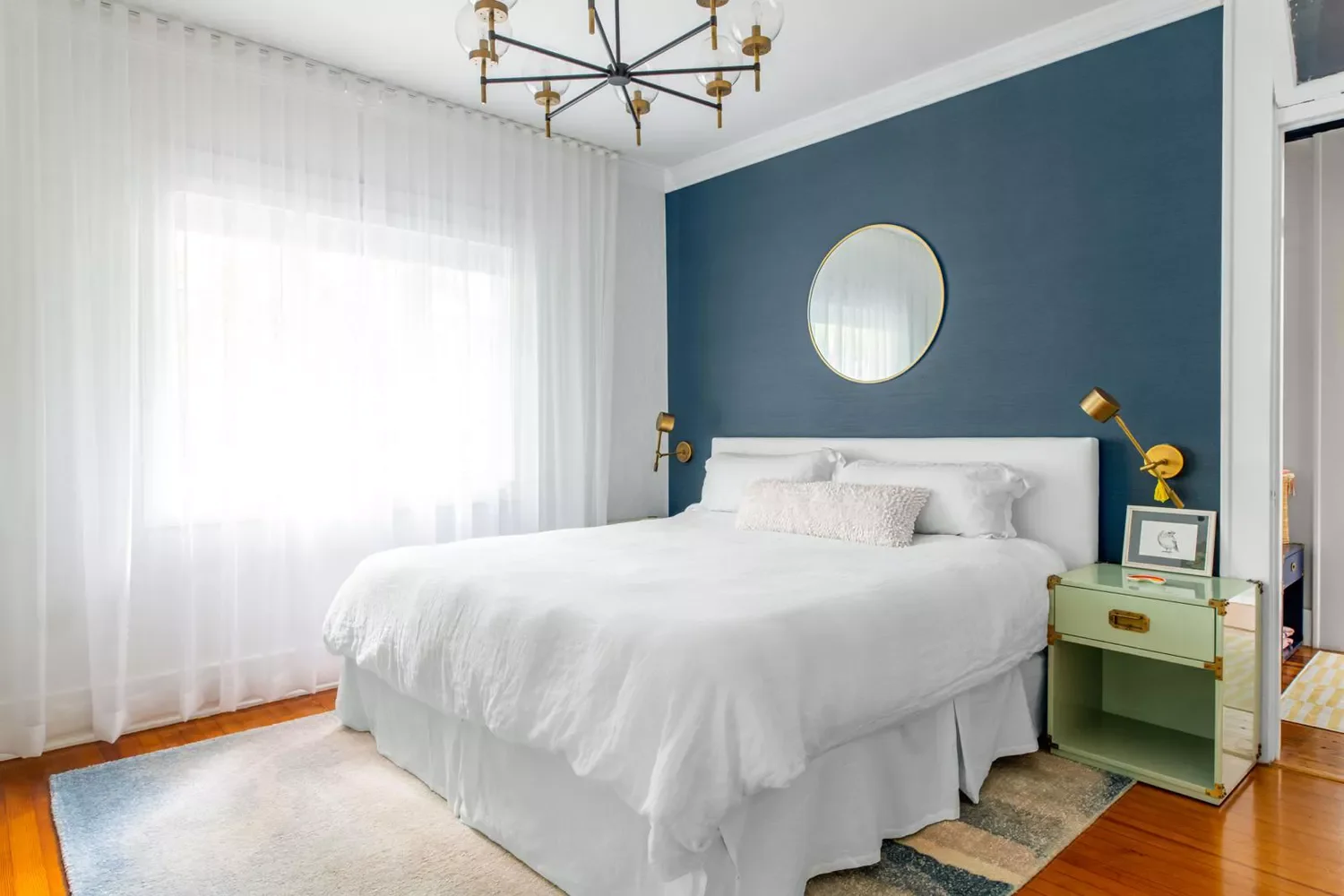 77 Bedroom Design Ideas That Perfectly Balance Personal Style and Sophistication Hang Sheer Curtains