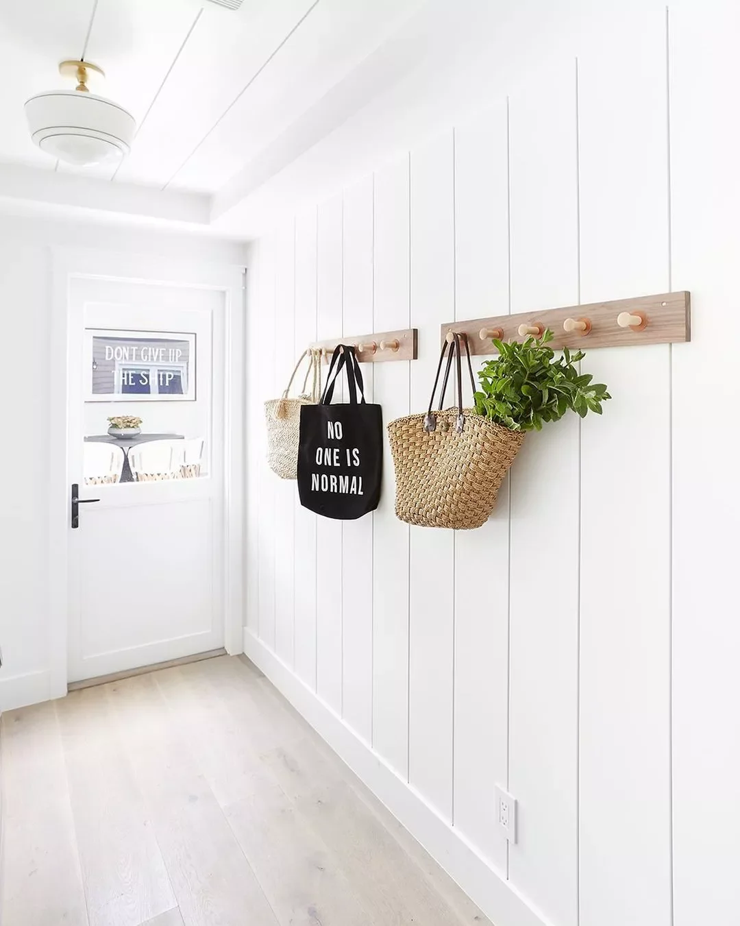 46 Creative Mudroom Design Ideas to Transform Your Entryway Hang Some Pegboards