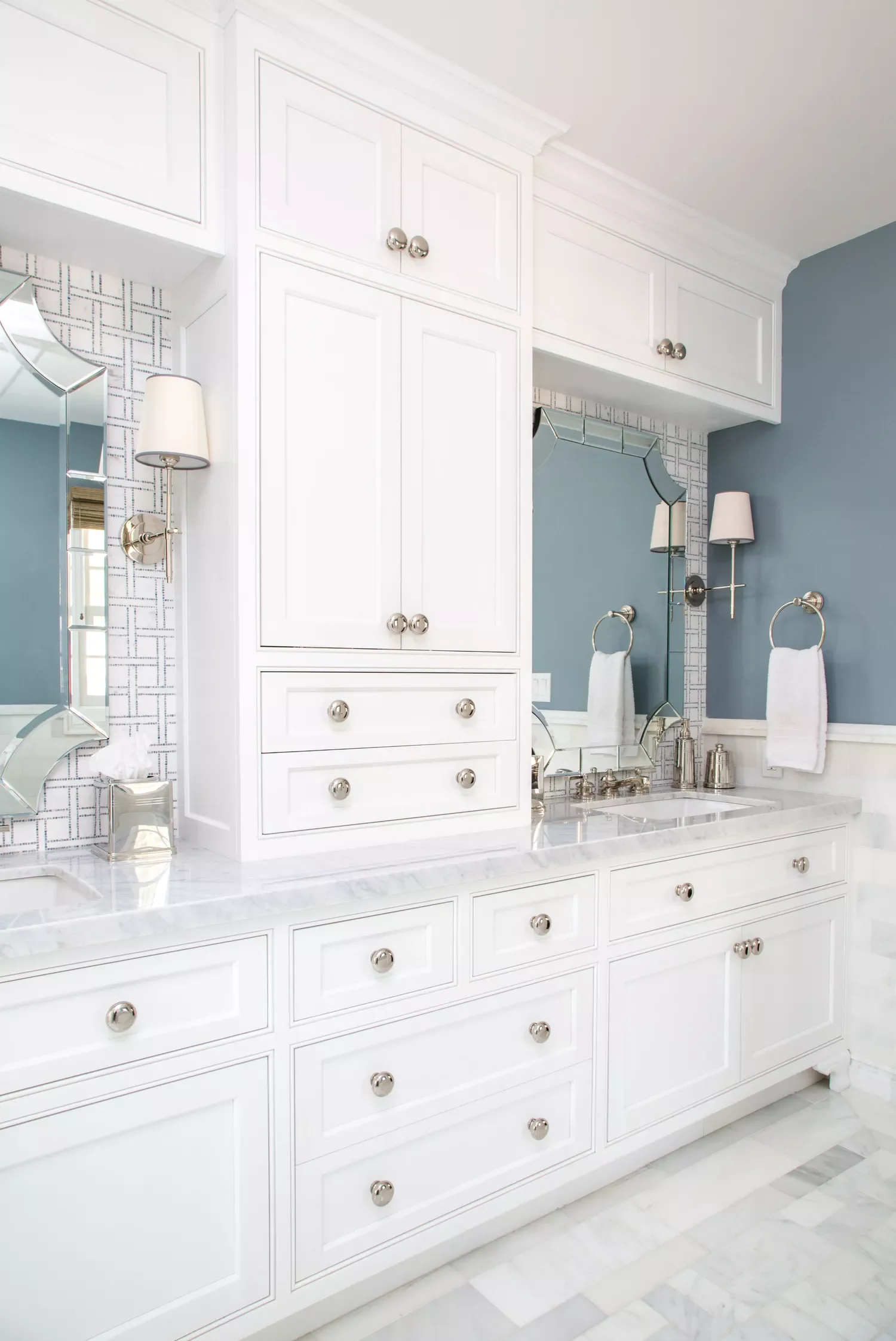 25 Stunning Double Vanity Ideas That Will Transform Your Bathroom 23 Hang Some Sconces