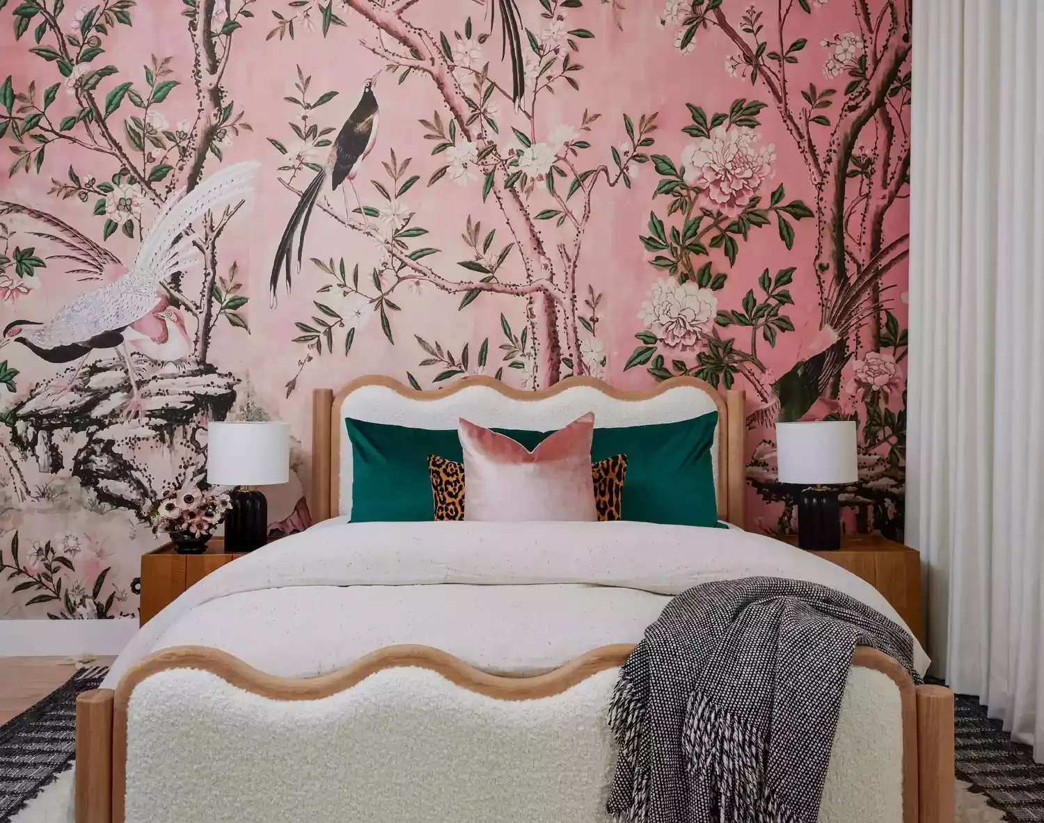 77 Bedroom Design Ideas That Perfectly Balance Personal Style and Sophistication Hang Statement Wallpaper