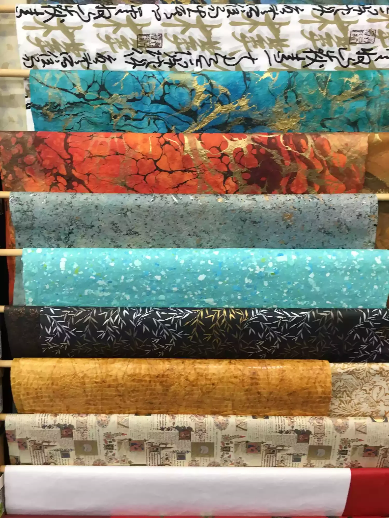 18 Creative Gift Wrap Storage Solutions That Banish Holiday Clutter Hang Wrapping Paper Sheets